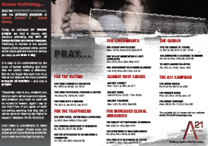 The A21 Prayer Guide