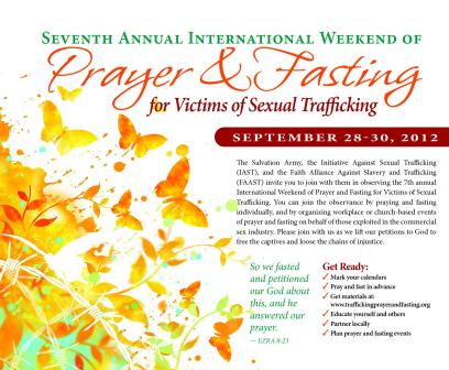 prayer and fasting flyer 2012