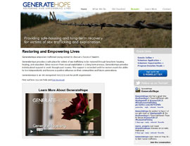 GenerateHope website screenshot
