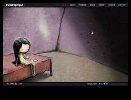 The Blind Project website screenshot