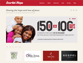 Scarlet Hope website screenshot