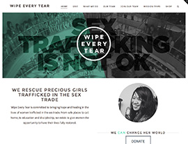 Wipe Every Tear website screenshot