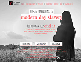 Vos También Ministries website screenshot