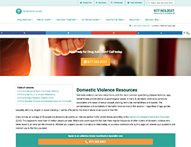 The Recovery Village website screenshot